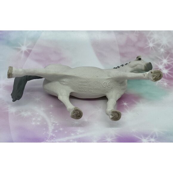 Schleich Gray Trakehner Horse Mare Figure Hair Ties 2020 Advent Calendar 98269 - Picture 3 of 3